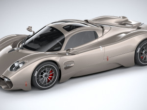 Pagani Utopia 2023 Modello 3D