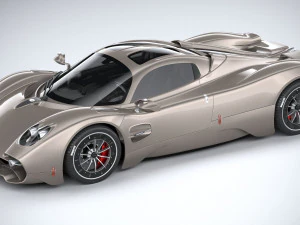 Pagani Utopia 2023 3D Model