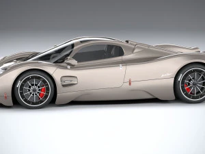Pagani Utopia 2023 3D Model