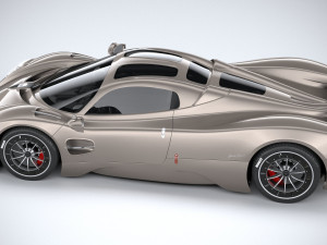 Pagani Utopia 2023 Modello 3D