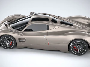 Pagani Utopia 2023 3D Model