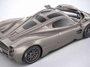 Pagani Utopia 2023 Modello 3D