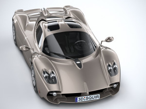 Pagani Utopia 2023 Modello 3D