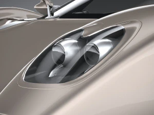 Pagani Utopia 2023 3D Model