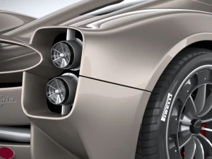 Pagani Utopia 2023 3D Model