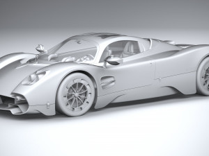 Pagani Utopia 2023 Modello 3D