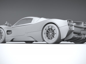 Pagani Utopia 2023 Modello 3D