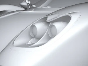 Pagani Utopia 2023 3D Model
