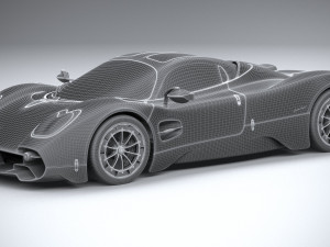 Pagani Utopia 2023 Modello 3D