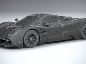 Pagani Utopia 2023 Modello 3D