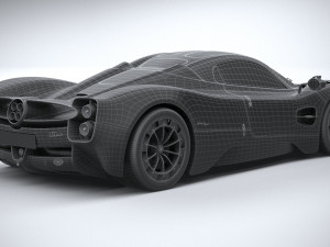 Pagani Utopia 2023 Modello 3D