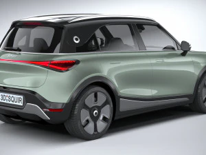 Smart 1 2023 3D Model