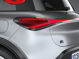 Smart 1 Brabus 2023 3D Модель