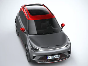 Smart 1 Brabus 2023 3D Model