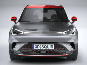 Smart 1 Brabus 2023 3D Model