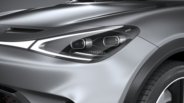 Smart ForTwo Brabus Electric Drive cabriolet 2020 Modelo 3D - Baixar  Veículos no