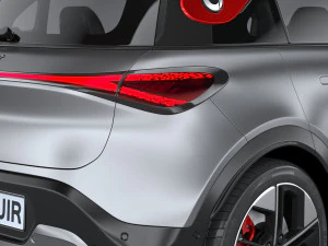 Smart 1 Brabus 2023 3D Model