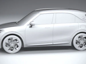 Smart 1 Brabus 2023 3D Model