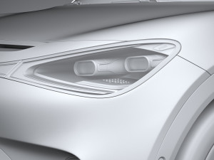 Smart 1 Brabus 2023 3D Модель