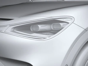 Smart 1 Brabus 2023 3D Model