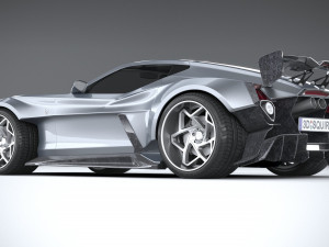 Valarra Corvette 2022 Modèle 3D