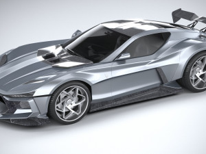 Valarra Corvette 2022 Modèle 3D