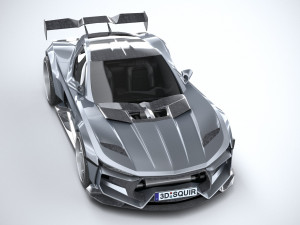 Valarra Corvette 2022 Modèle 3D