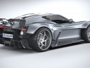 Valarra Corvette 2022 Modèle 3D