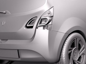 Renault Twingo 2012 3Dモデル