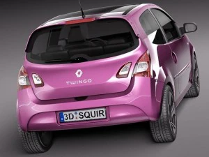 Renault Twingo 2012 3D Model