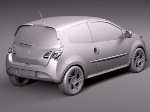 Renault Twingo 2012 3Dモデル
