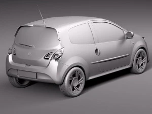 Renault Twingo 2012 3D Model