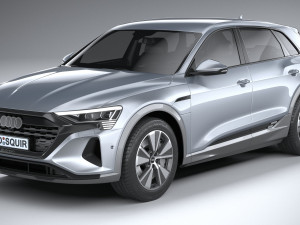 Audi Q8 E-Tron 2024 Modelo 3D
