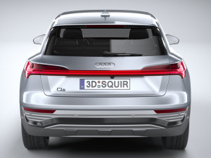 Audi Q8 E-Tron 2024 Modelo 3D