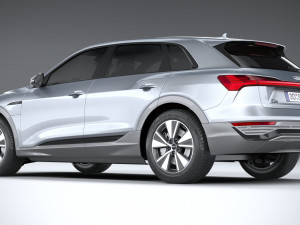 Audi Q8 E-Tron 2024 Modelo 3D