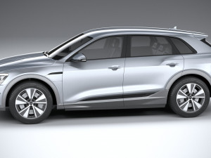 Audi Q8 E-Tron 2024 Modelo 3D
