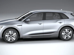 Audi Q8 E-Tron 2024 3D Model