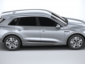Audi Q8 E-Tron 2024 Modelo 3D