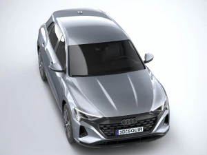 Audi Q8 E-Tron 2024 3D Model