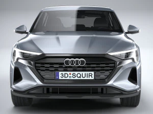 Audi Q8 E-Tron 2024 3D Model