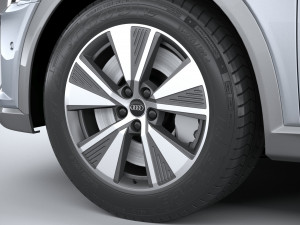Audi Q8 E-Tron 2024 Modelo 3D