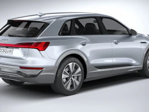 Audi Q8 E-Tron 2024 3D Model