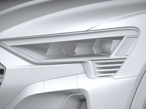 Audi Q8 E-Tron 2024 Modelo 3D