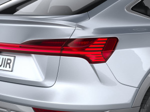 Audi Q8 E-Tron Sportback 2024 3D मॉडल
