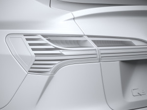 Audi Q8 E-Tron Sportback 2024 3D मॉडल