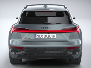 Audi Q8 SLine E-Tron 2024 Model 3D