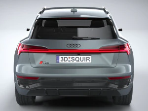 Audi Q8 SLine E-Tron 2024 3D Model