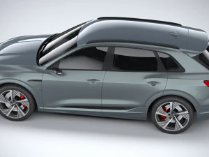 Audi Q8 SLine E-Tron 2024 3D Model