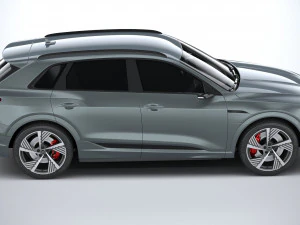 Audi Q8 SLine E-Tron 2024 3D Model