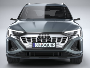 Audi Q8 SLine E-Tron 2024 Model 3D